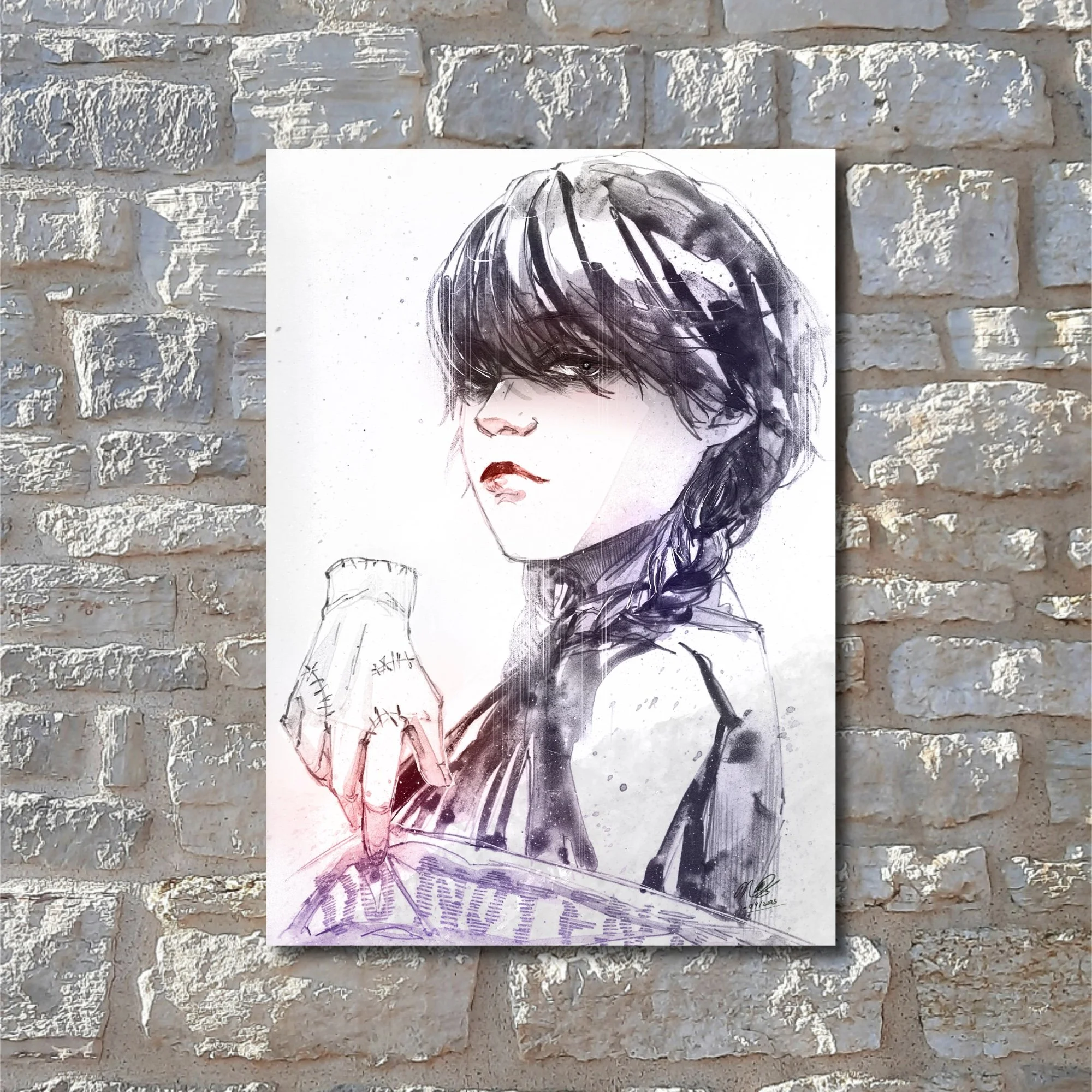 Wednesday - Small Postcard Prints