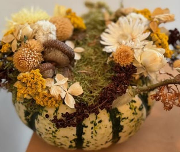 Dried Flower Gourd Making with Jeni