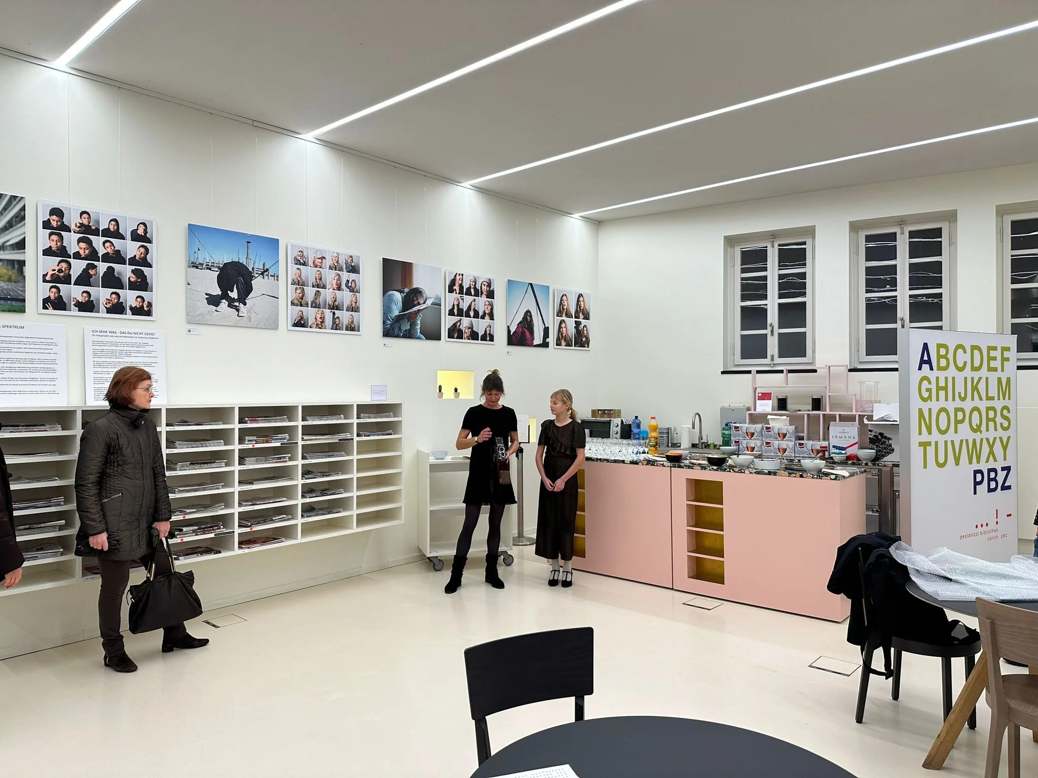 Vernissage mit Präsentation des Projekts und anschliessendem Apéro