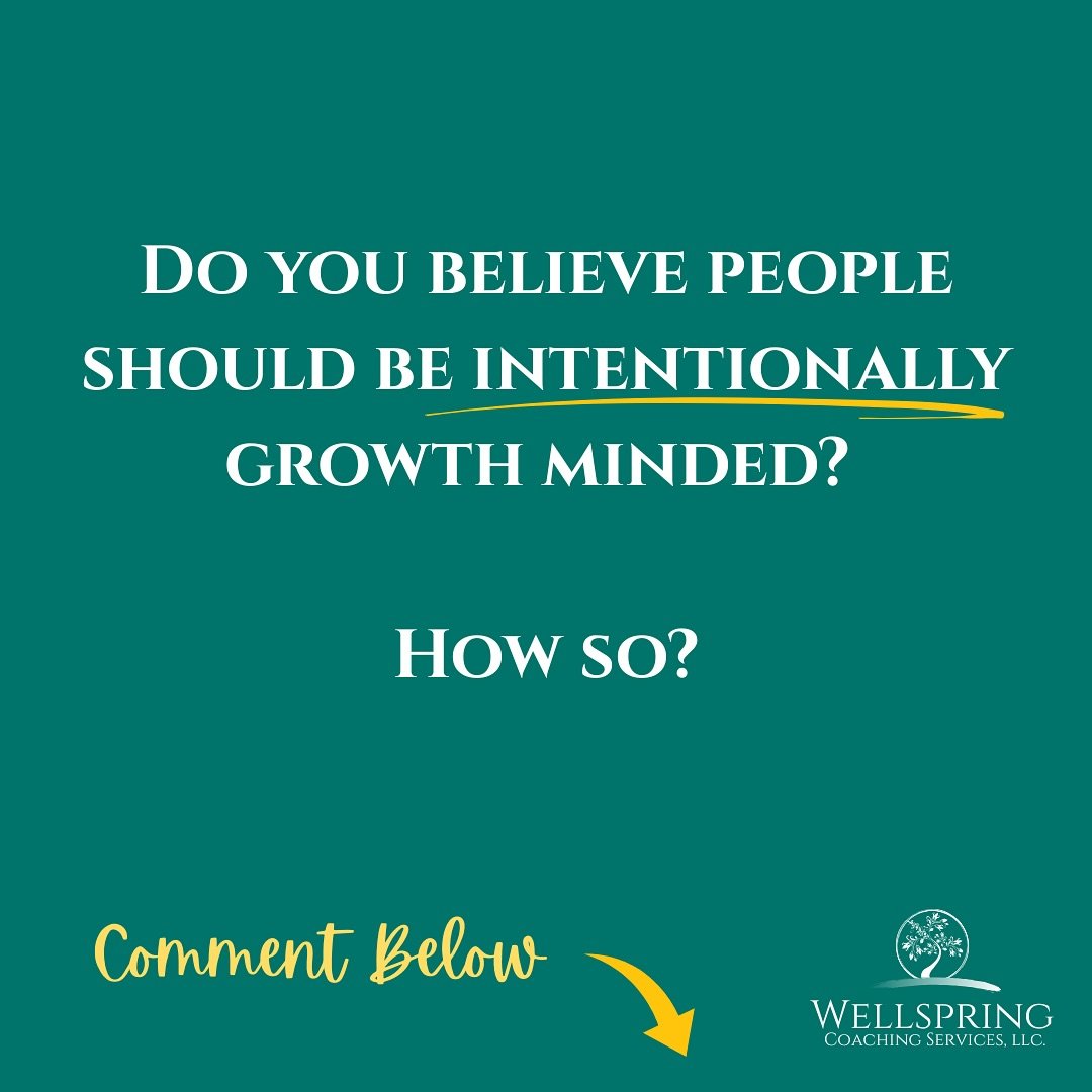 What do YOU think?

#personaldevelopment #personalgrowth #personalgrowthjourney #selfdevelopment #intentional #frederickmd