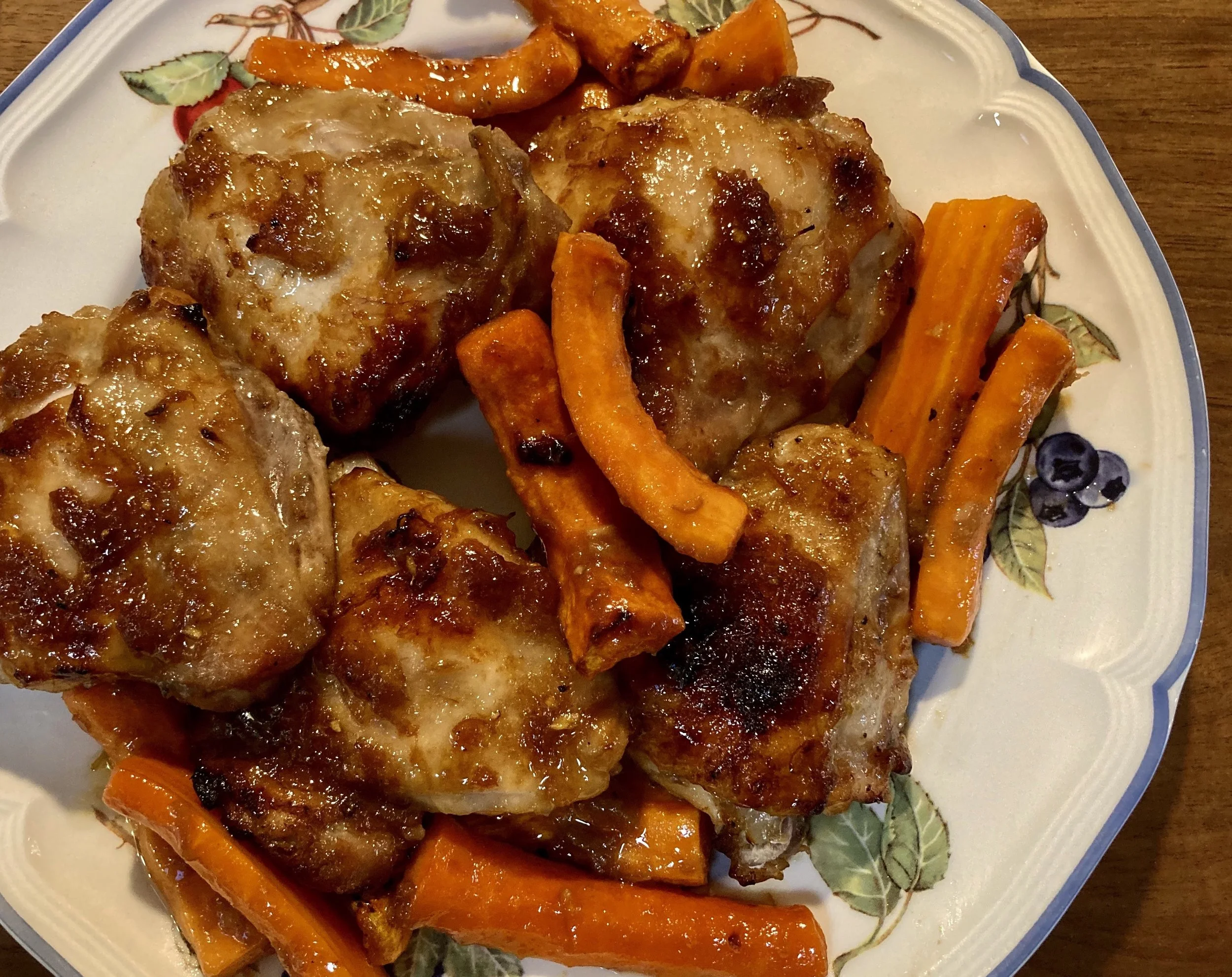 Rhubarb Ginger Chicken