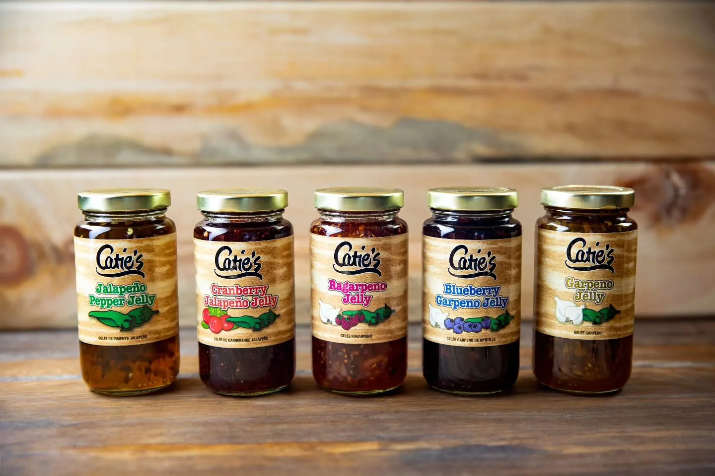 Sweet heat is officially on the menu for June! 🔥 Every month, we are highlighting a kitchen favourite&mdash;and this month, it is all about our Hot Pepper Jelly lineup.
From our classic Jalape&ntilde;o and bold Garpeno to sweet seasonal fruit blends
