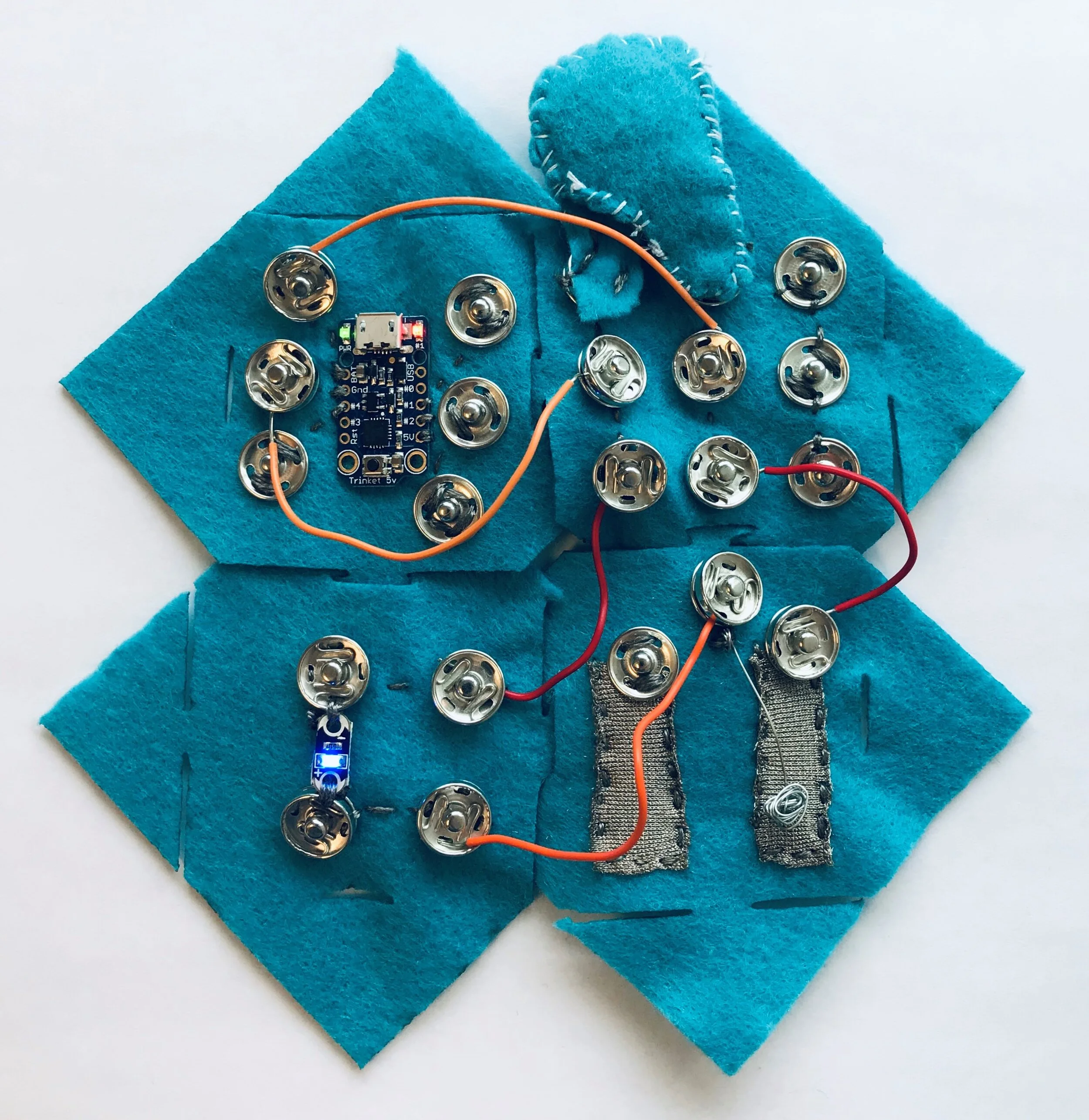 A co-design toolkit for wearable e-textiles