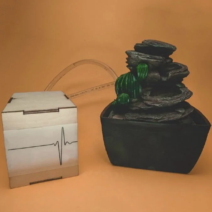 Heart Waves: A Heart Rate Feedback System Using Water Sounds