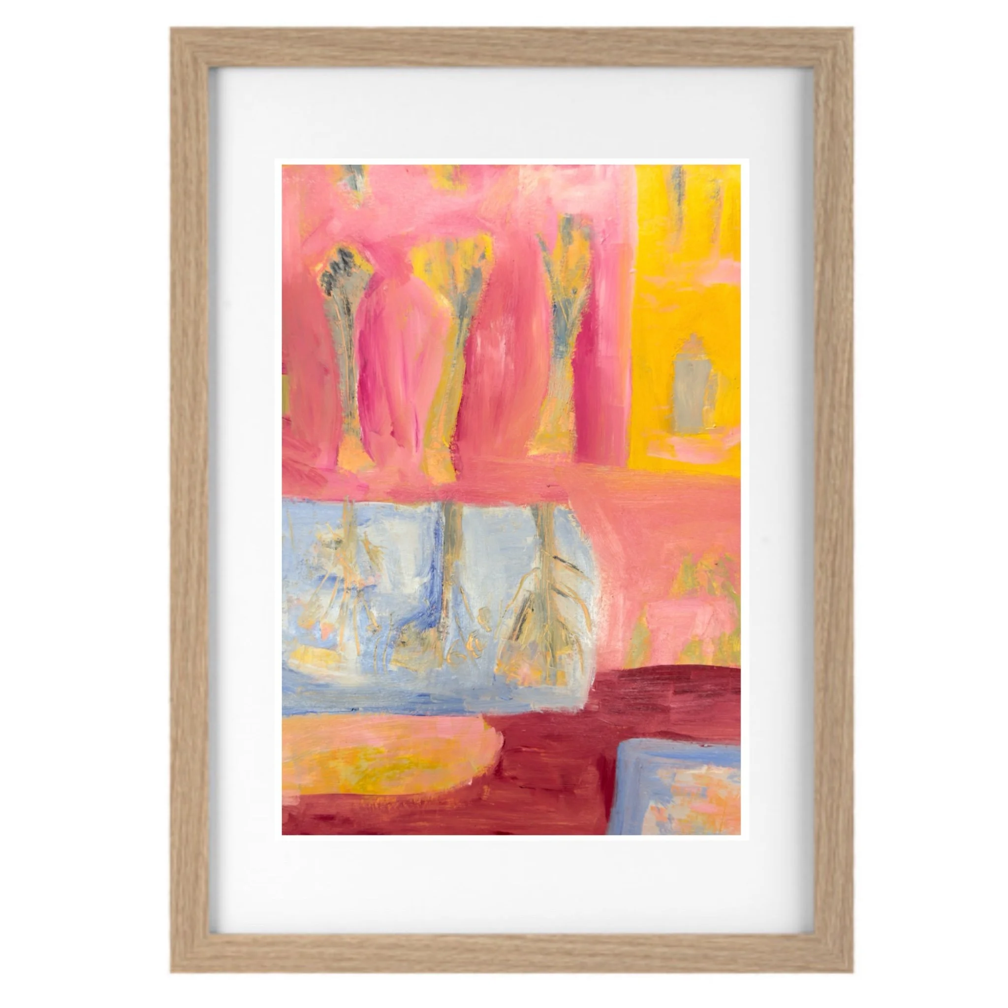 Summer Glow / 44cm  x  31.7cm / Oak frame / Work on paper / $425