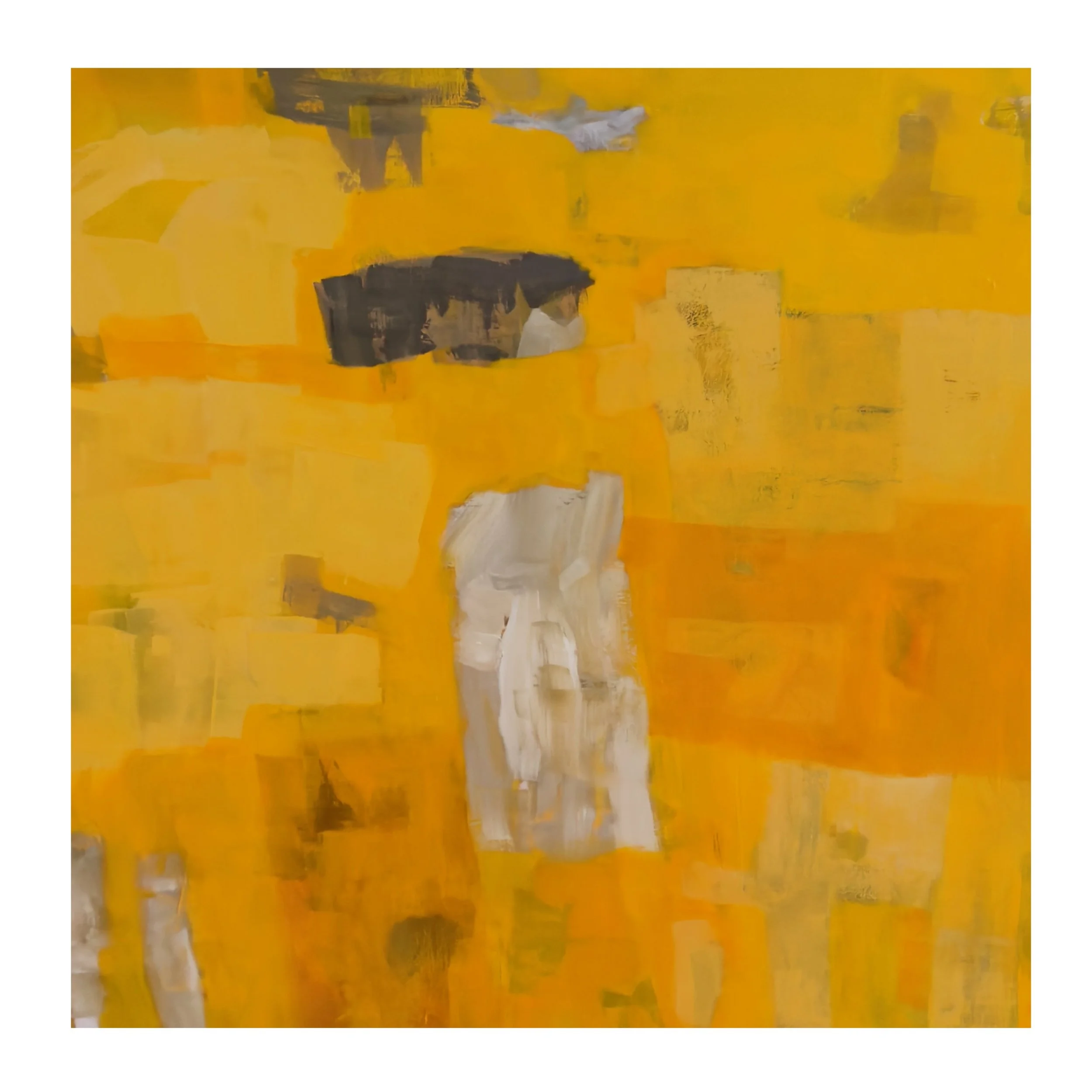 Golden Mornings / 100cm x 100cm / Acrylic on board