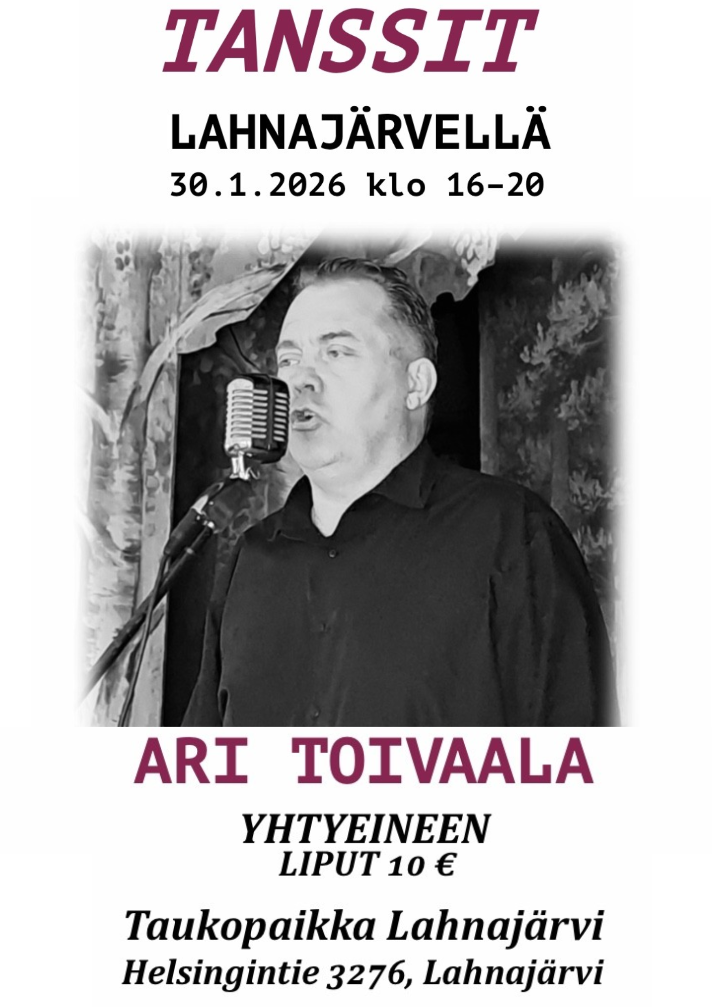 Lahnajärven tanssit, Ari Toivaala yhtyeineen