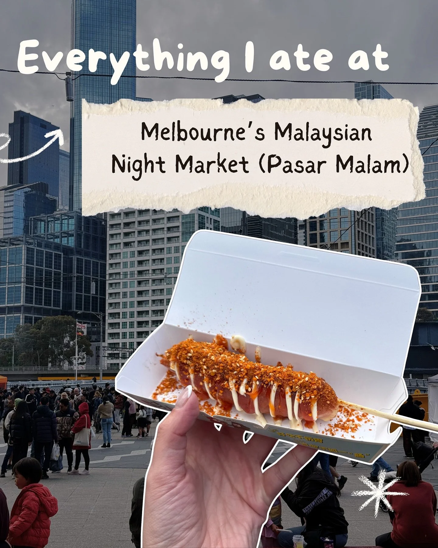 Find hidden delights at Melbourne&rsquo;s Malaysian Night Market ⤵️

Queensbridge Square comes alive with vibrant flavours, amazing smells, and a lively community vibe 💓

Best part? There are still nights left to visit ‼️

📍 Malaysian Night Market 