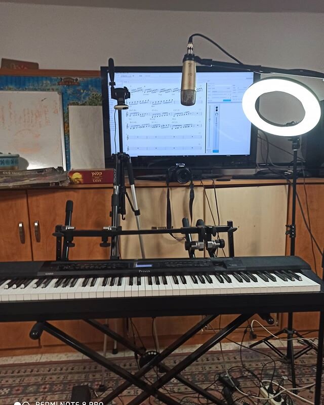 My setup for online teaching