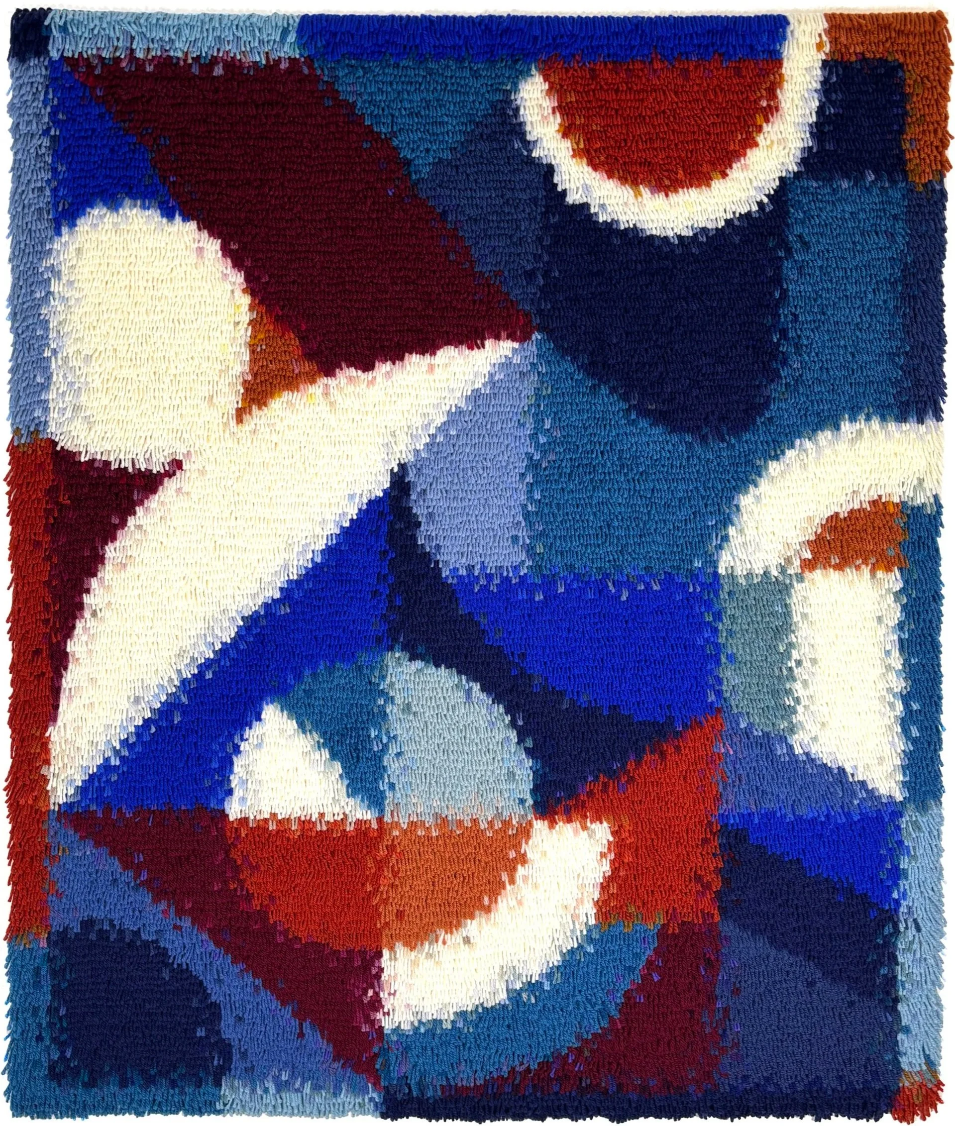 HUMAN BEHAVIOR, 2025, 110 x 93 cm, wool