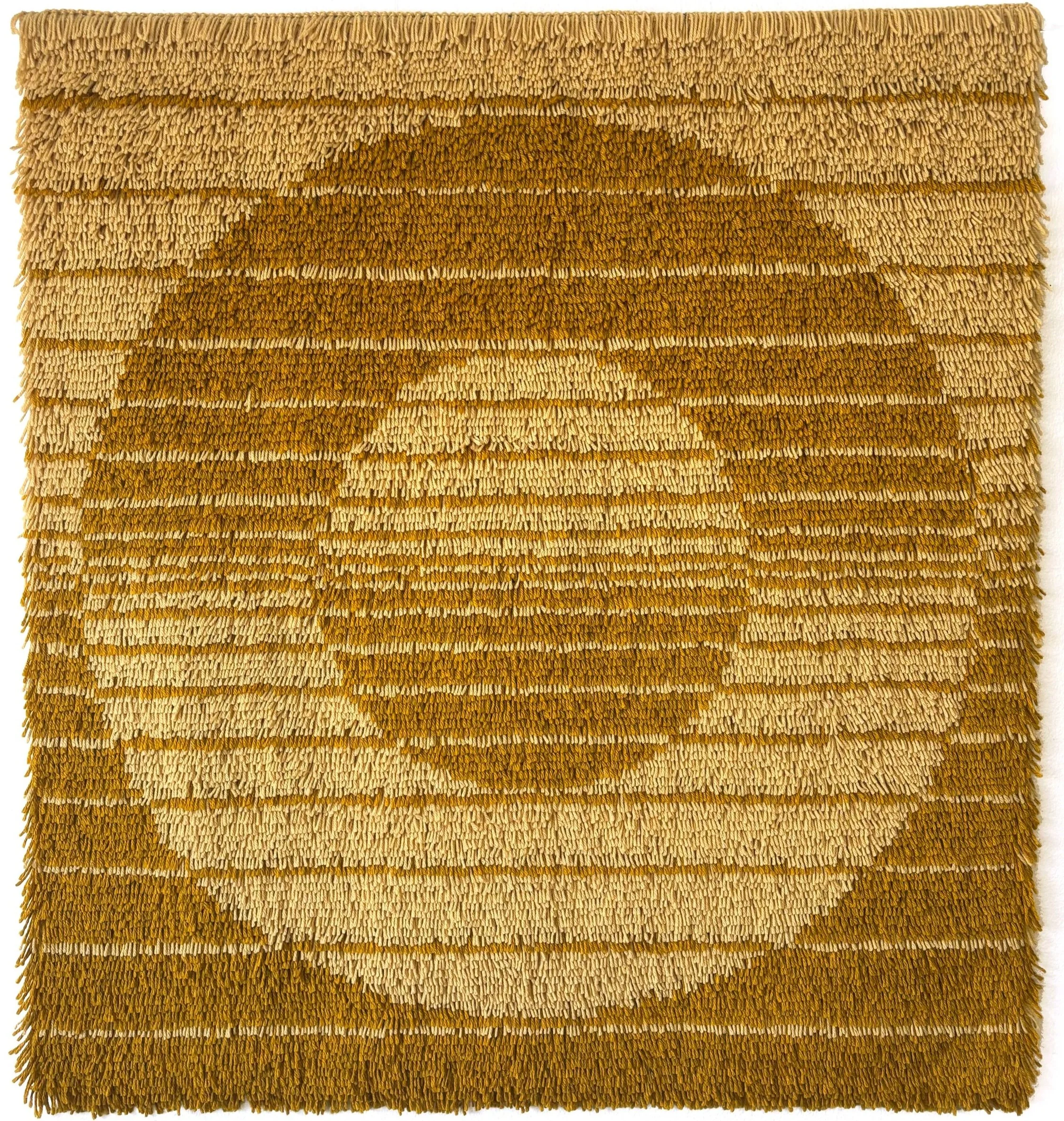 SUN DOG, 2026, 100 x 900 cm, wool, hand-knotted rya
