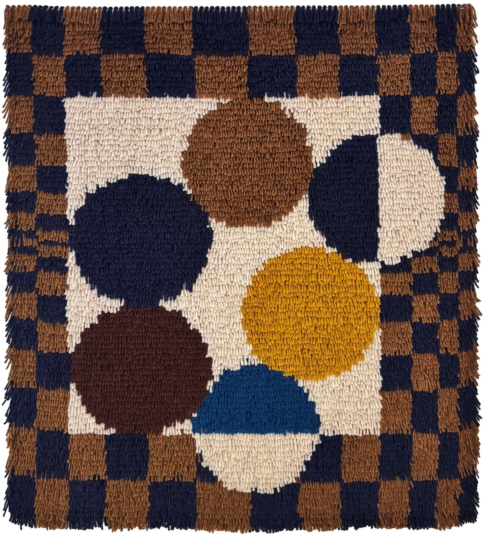 Pajatso, 2026, 76 x 69 cm, wool, hand-knotted rya