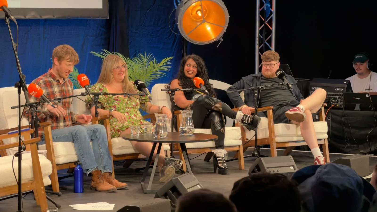 Vix Leyton joins Nicky Campbell for Don’t Say A Word live special at Sheffield’s Crossed Wires Festival