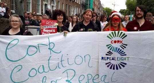Cork Marchers Demand The Repeal of the Eighth Amendment
