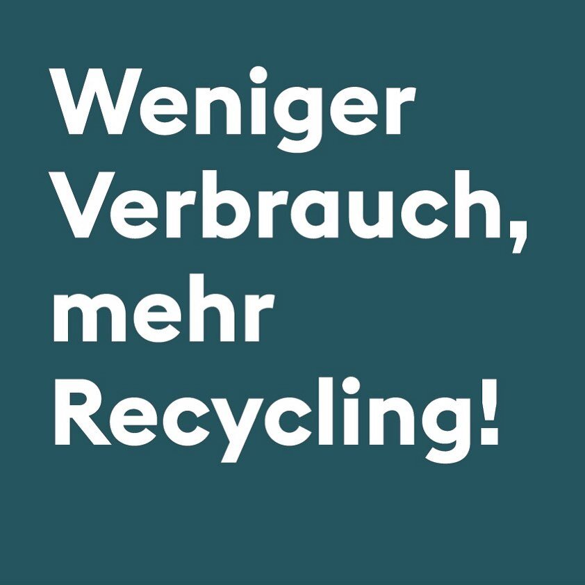 Unser Motto! #lesswaste #wasteless #recycling #salonrecycling