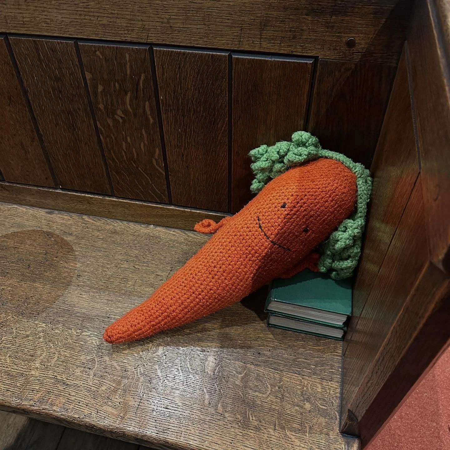 The root vegetable of all &hellip; never mind. But: if you&rsquo;ve lost your knitted carrot at @stbenetscam, peas DM us.