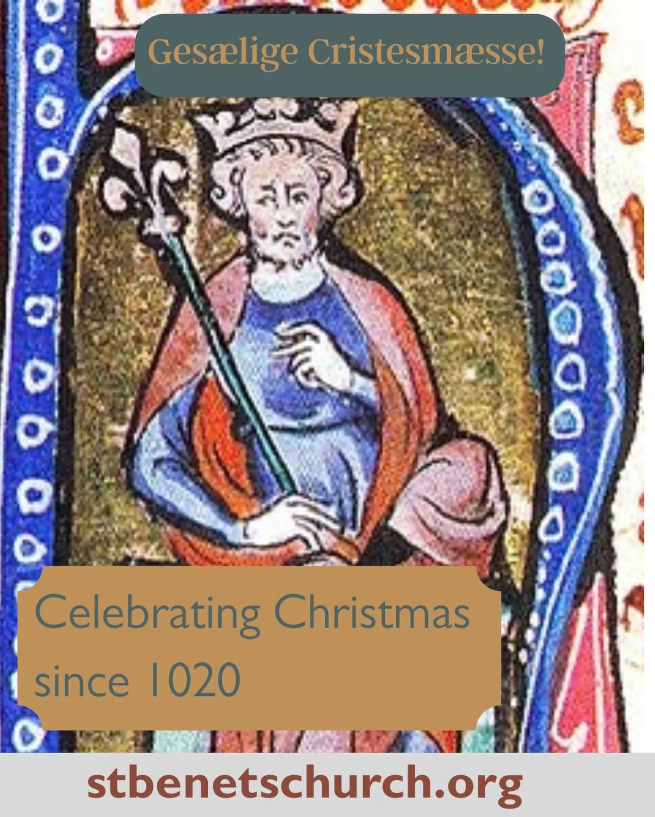 For over a thousand years we&rsquo;ve been celebrating the joy of Christmas at @stbenetscam, the oldest church in all of Cambridgeshire. Come join us for Christmas services including:
21/12: Carolling at 3pm
24/12: All-age at 4pm, &lsquo;Midnight Mas
