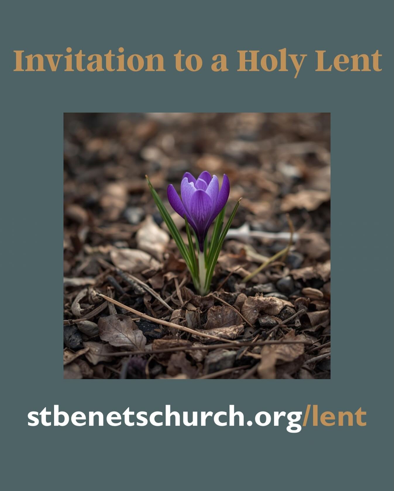 &ldquo;By carefully keeping these days, Christians take to heart the call to repentance and the assurance of forgiveness proclaimed in the gospel, and so grow in faith and in devotion to our Lord. I invite you, therefore, in the name of the Church, t