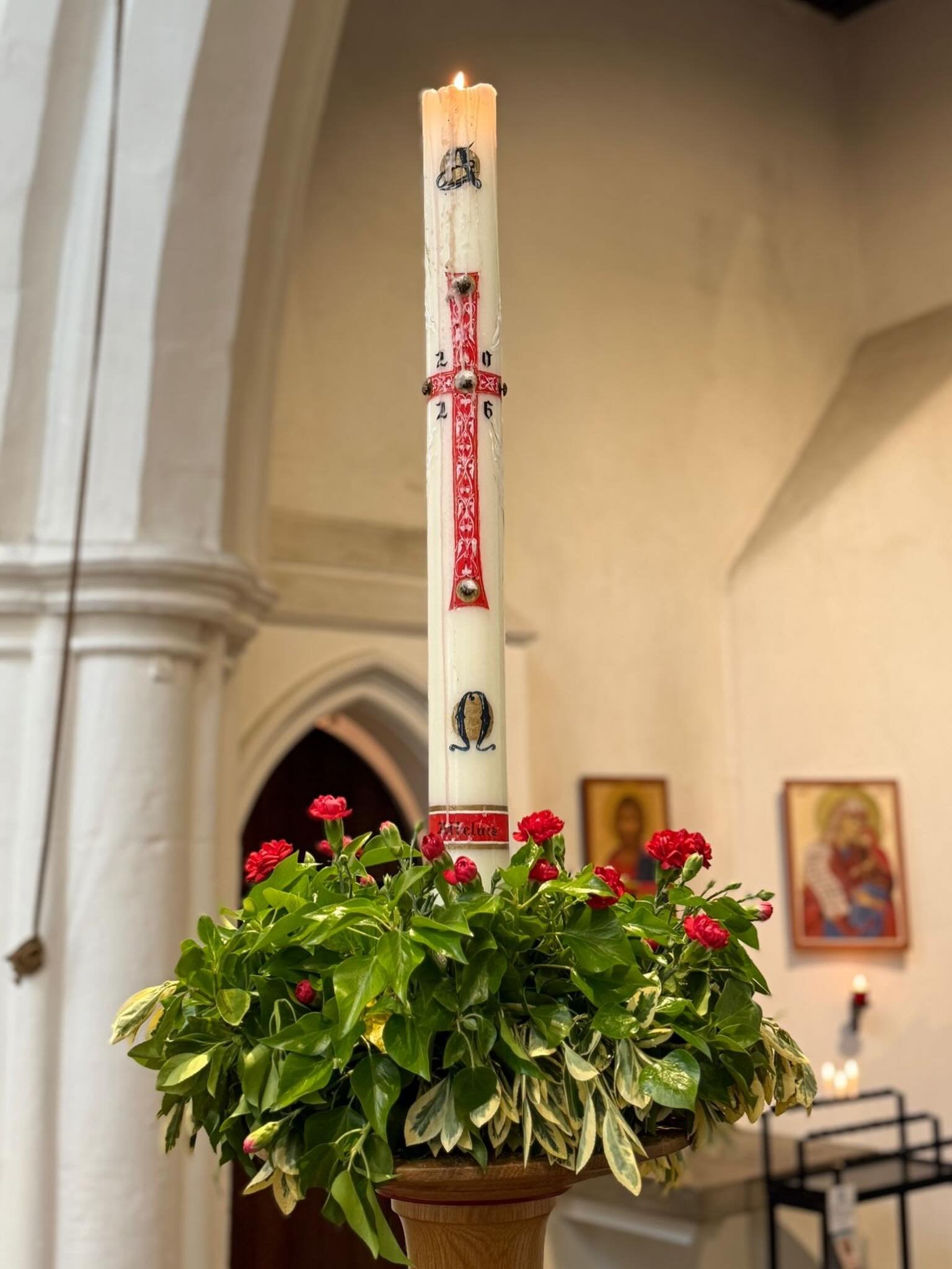 Roses are red, Pentecost too;
Wear red on Sunday, the church&rsquo;s nice and cool. 

OK, our poetry might need some work but our welcome is something we&rsquo;ve been practising for over 1000 years at St Bene&rsquo;t&rsquo;s Cambridge.  Come by @stb