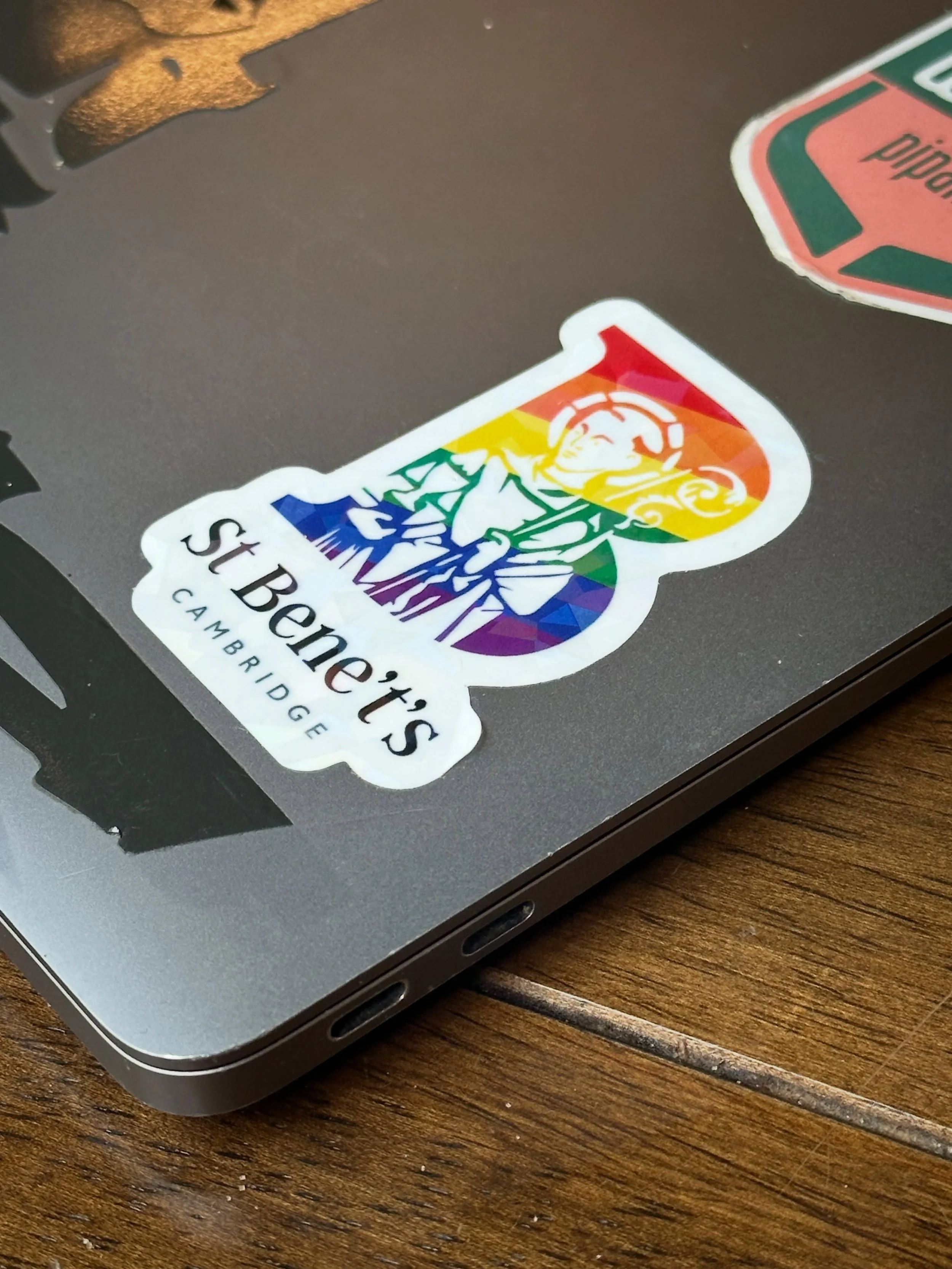Remember to grab your free @stbenetscam sticker at our @inclusivechurch table at next week&rsquo;s Cambridge #Pride @cambridgepride. &ldquo;A house of prayer for all people!&rdquo; Is.56.6

The table is graciously hosted by @cambridgemethodist alongs