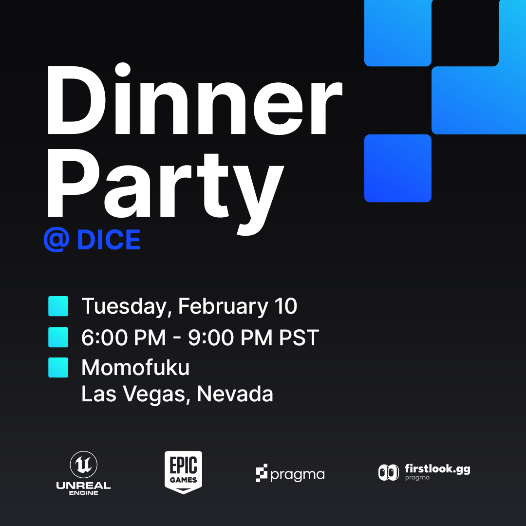 2026_PragmaFirstLook_Meetups_EpicUnrealDICEDinner_1080x1080.png