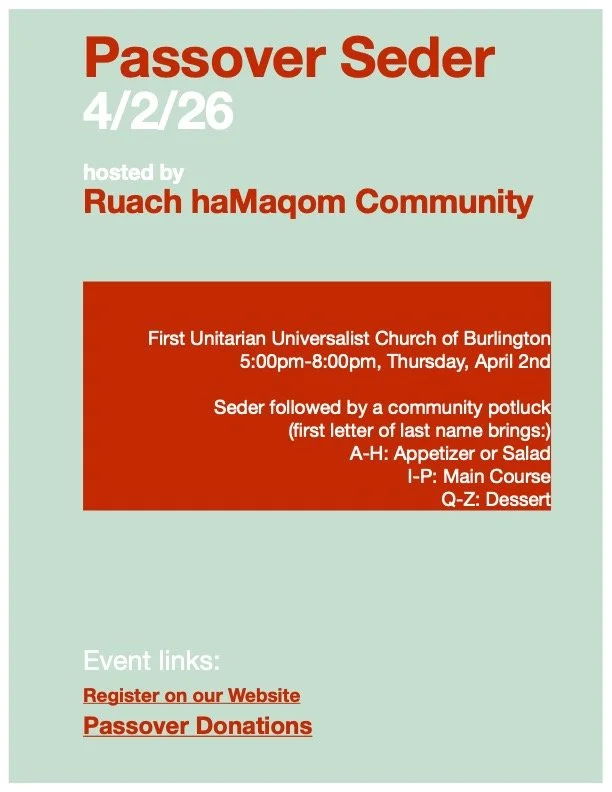 Renewal Passover Seder