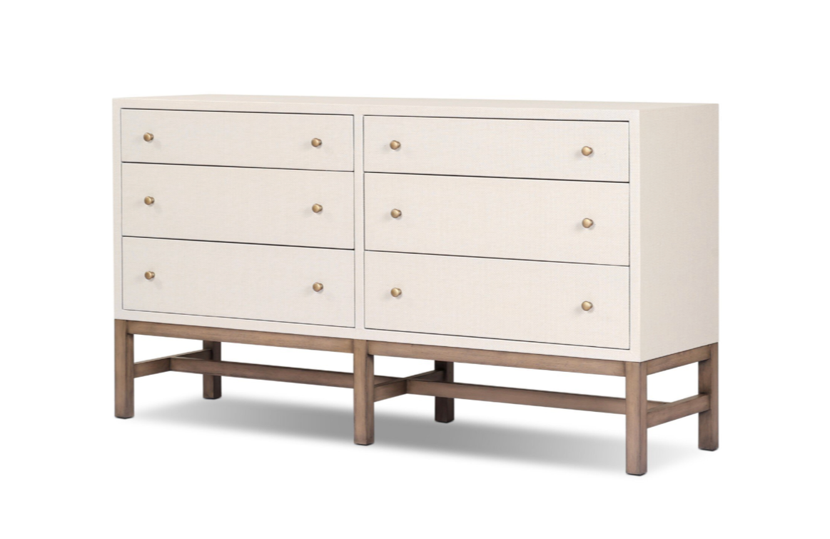 Florence Dresser Ivory 62" $3195