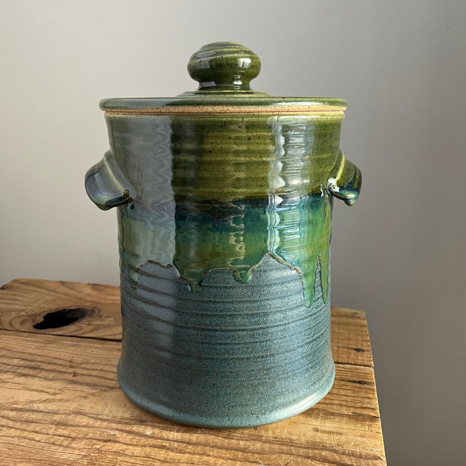 Stoneware Compost Crock