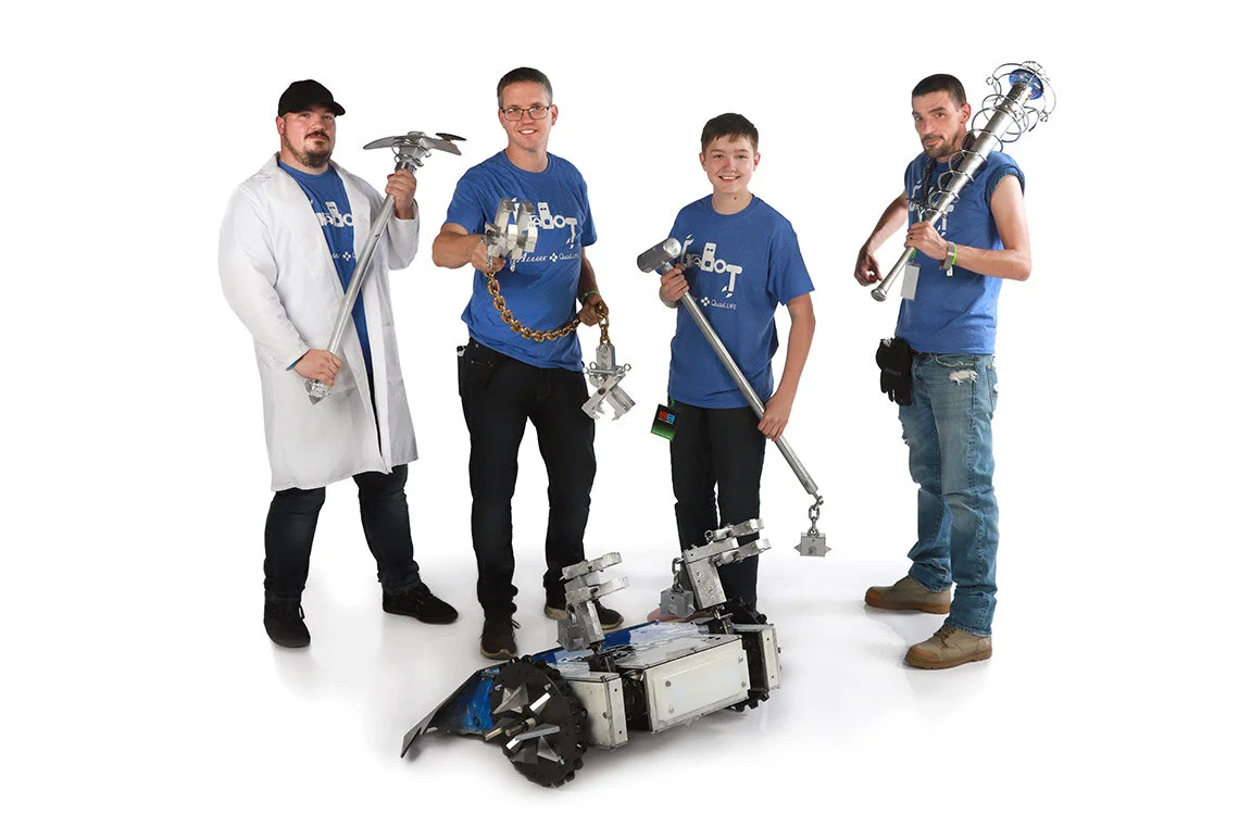 Ben Davidson, Judah Davidson, Matt Stroy, Mike Stroy (members of Team DaStroy)