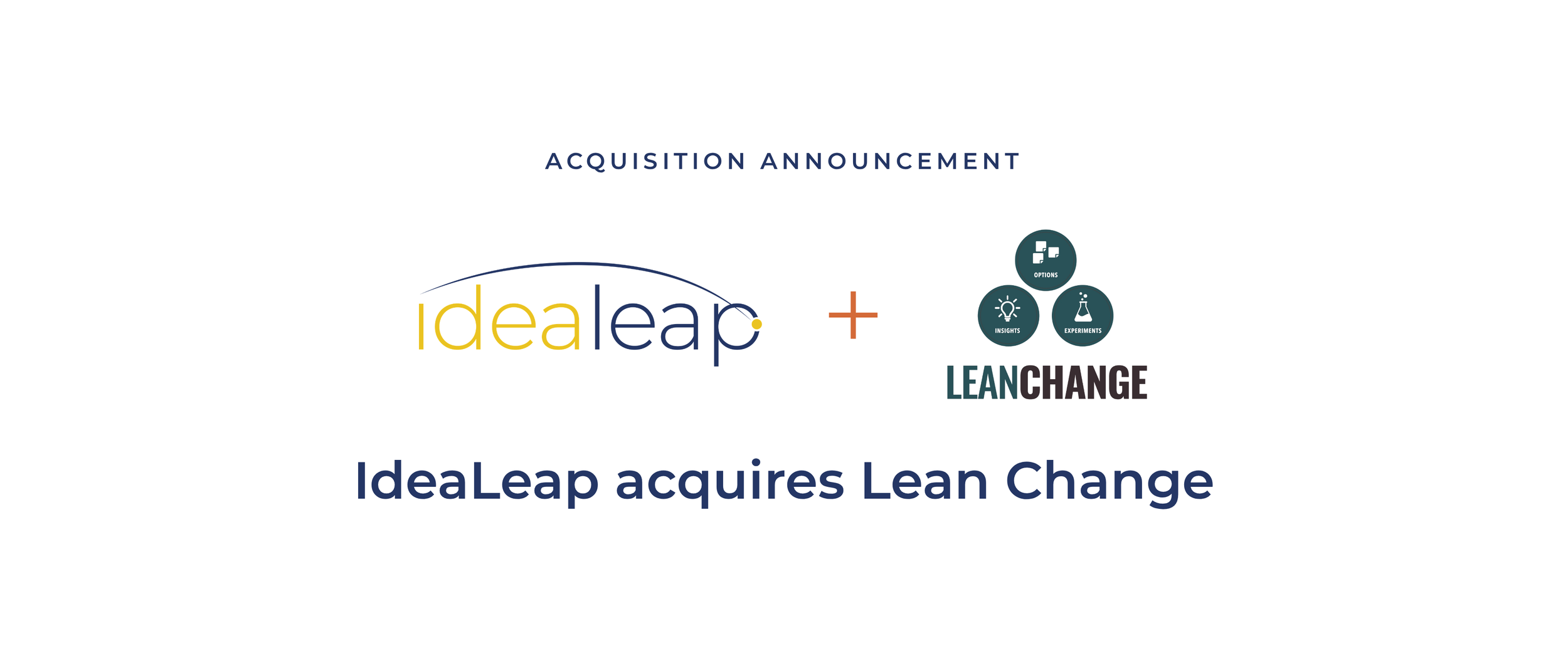 Acquisition announcement: IdeaLeap acquires Lean Change