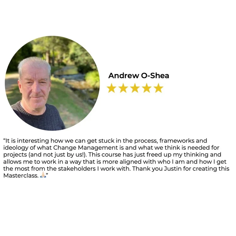 Masterclass testimonial