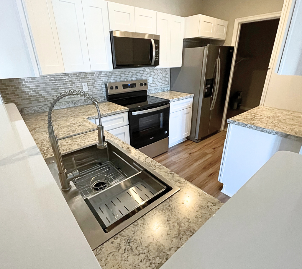 photo of Florence ky apartment unit kitchen remodel 
