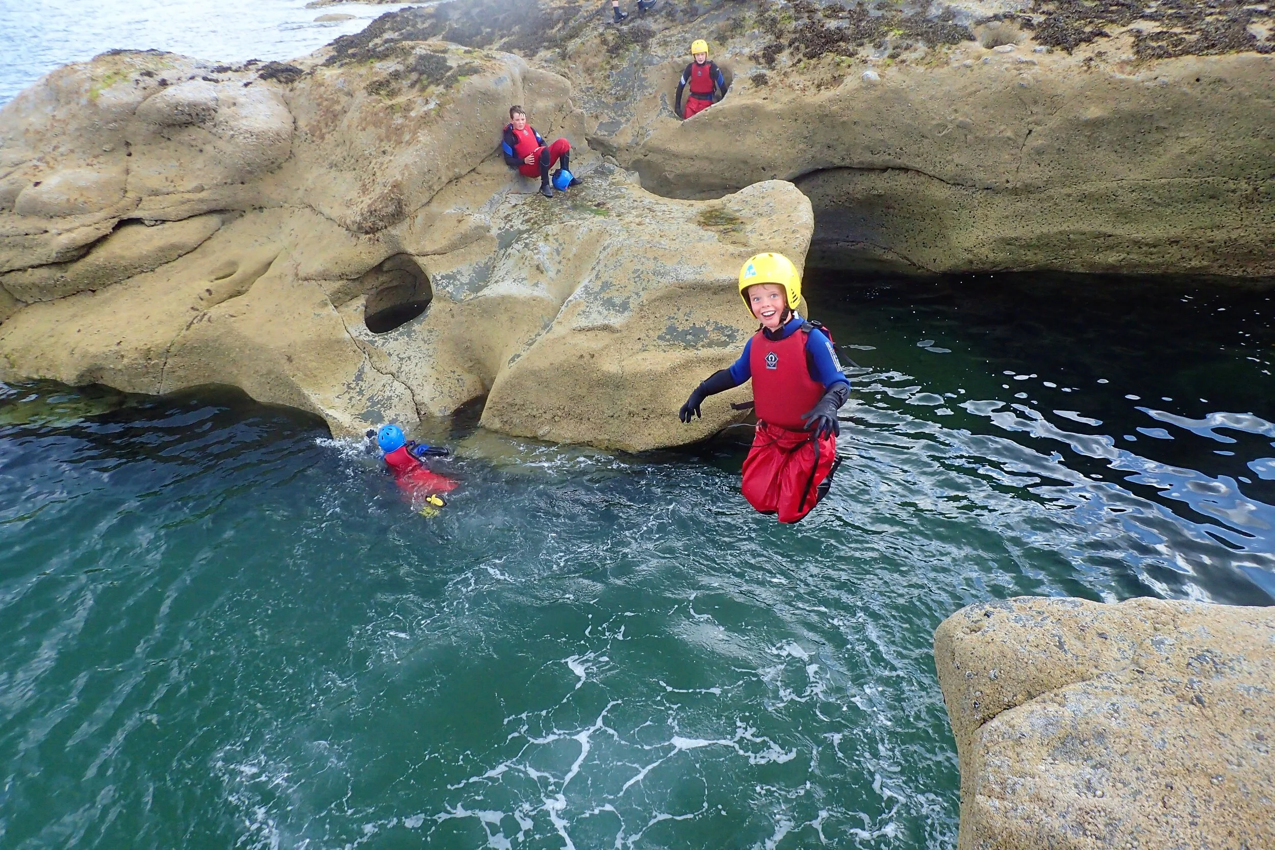 Coasteering for kids East Lothian (Copy)