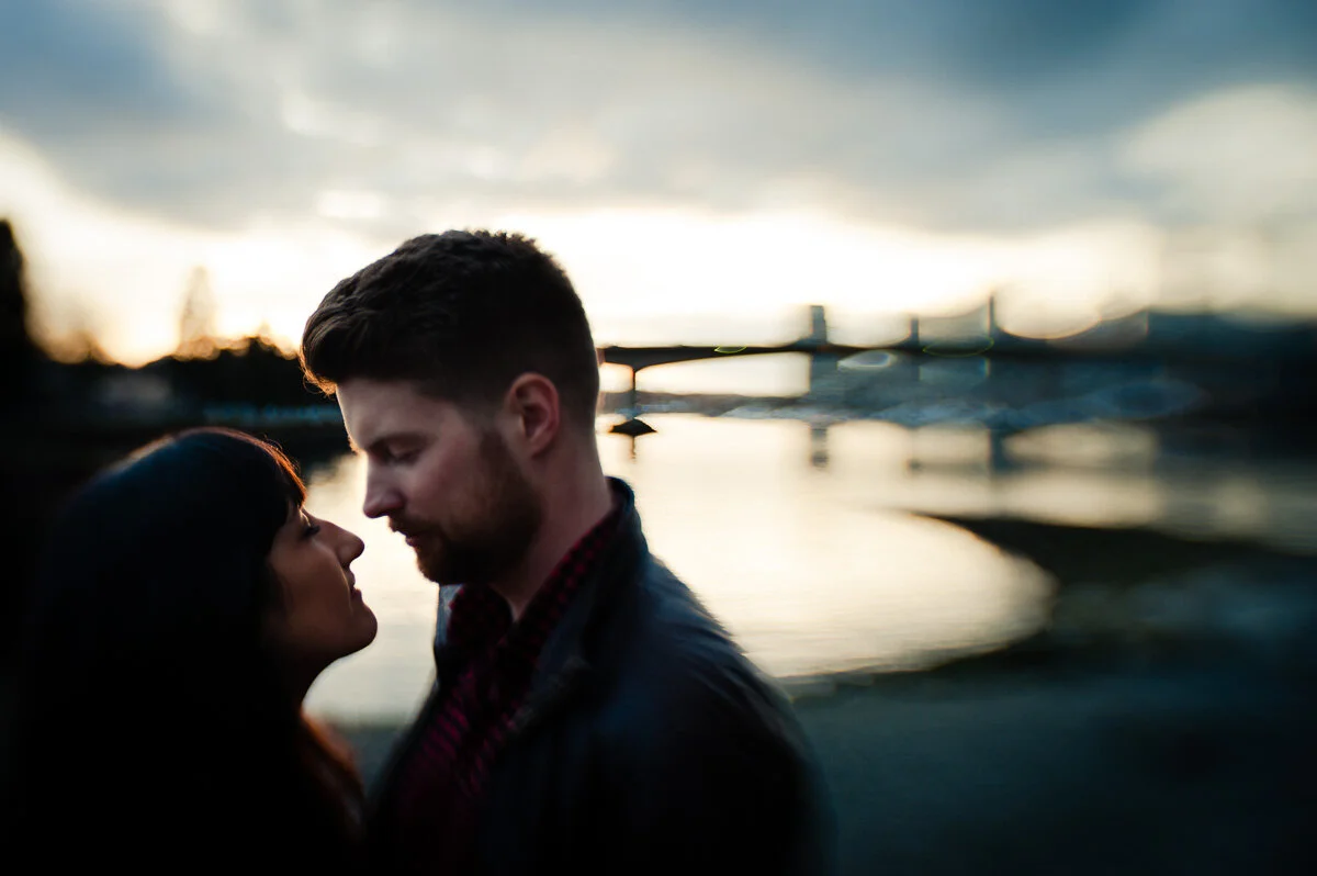 Olympic Village Vancouver Engagement Photography