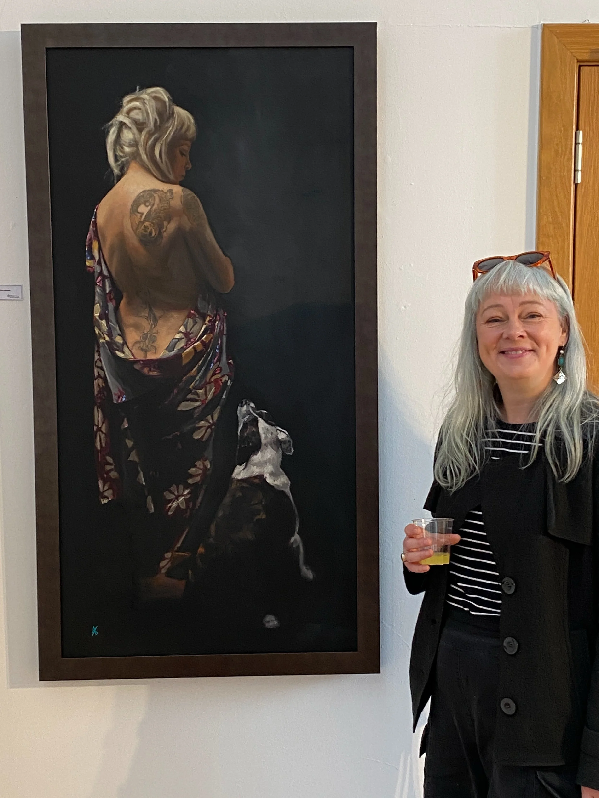 Delighted to be part of the IBAC/Isle of Bute Studio Trail exhibition at the Barony Centre in West Kilbride. It opened today and runs for 3 weeks. Thanks to the efforts of the organising, transporting and hanging crew!

Birds, dead and alive!

@angie