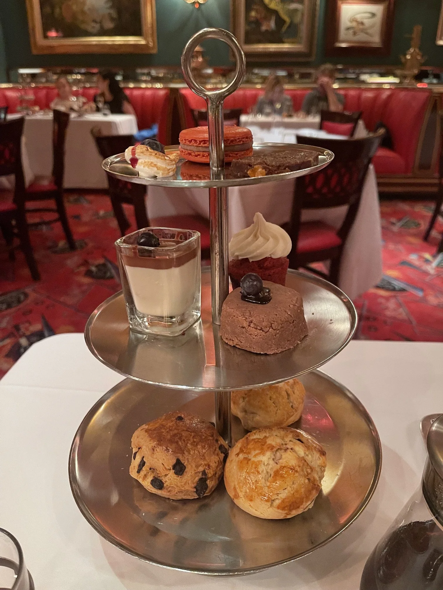 Dessert at the Russian Tea Room