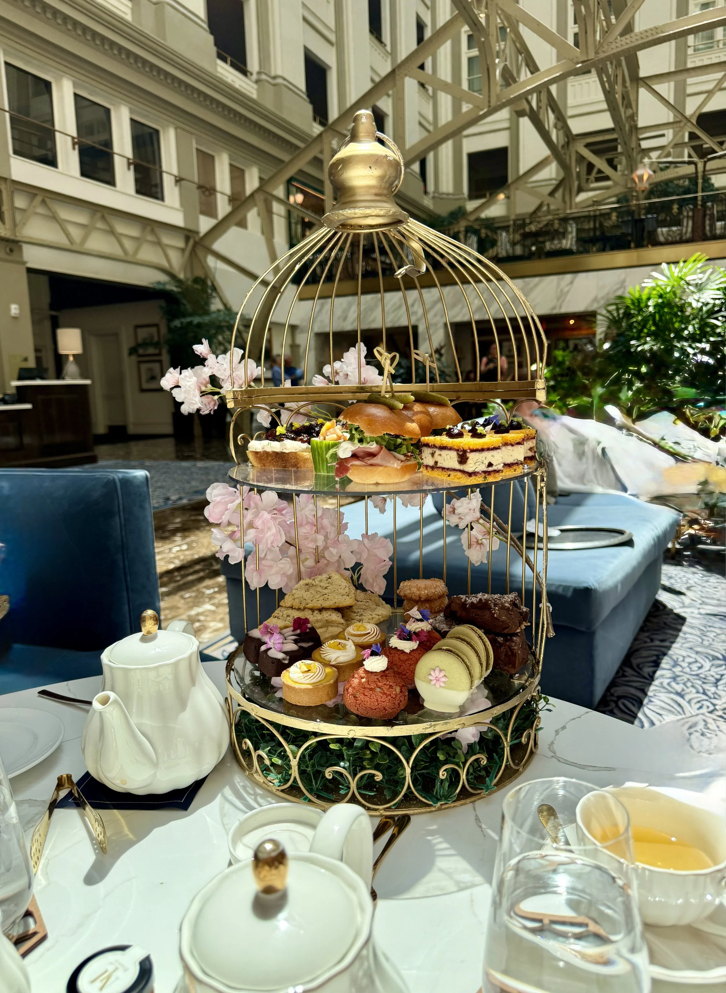 Cherry Blossom Afternoon Tea-Waldorf Astoria, DC