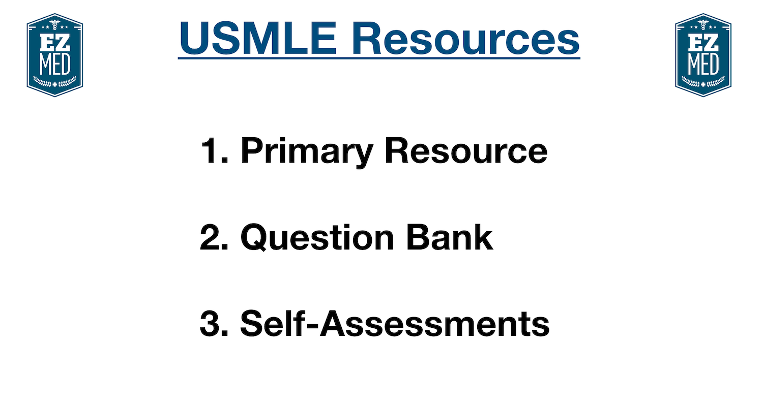 Top 3 Study Prep Resources for USMLE Step 1, Step 2, Step 3 Materials