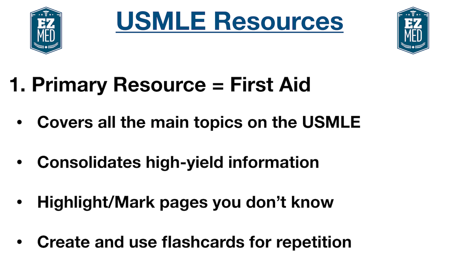 Top 3 Study Prep Resources for USMLE Step 1, Step 2, Step 3 Materials