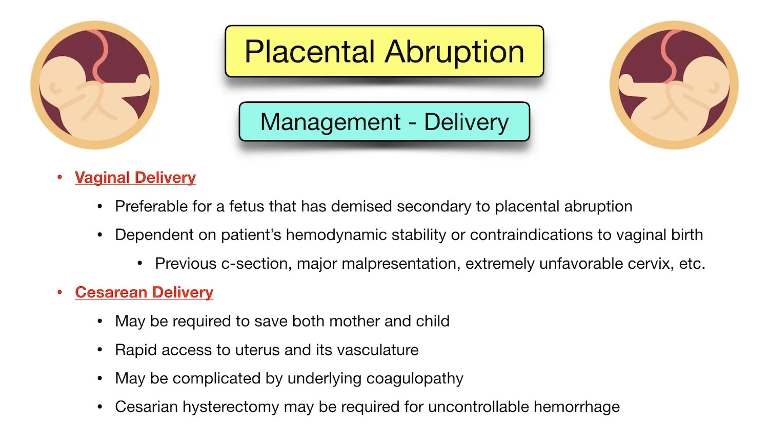 Placental Abruption Symptoms, Causes, Treatment, Types, Ultrasound