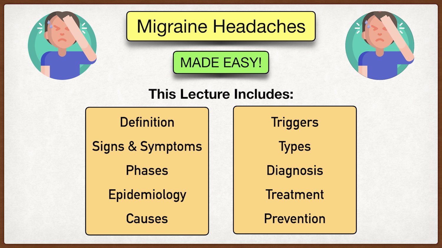 Migraine Diagnosis  Science of Migraine