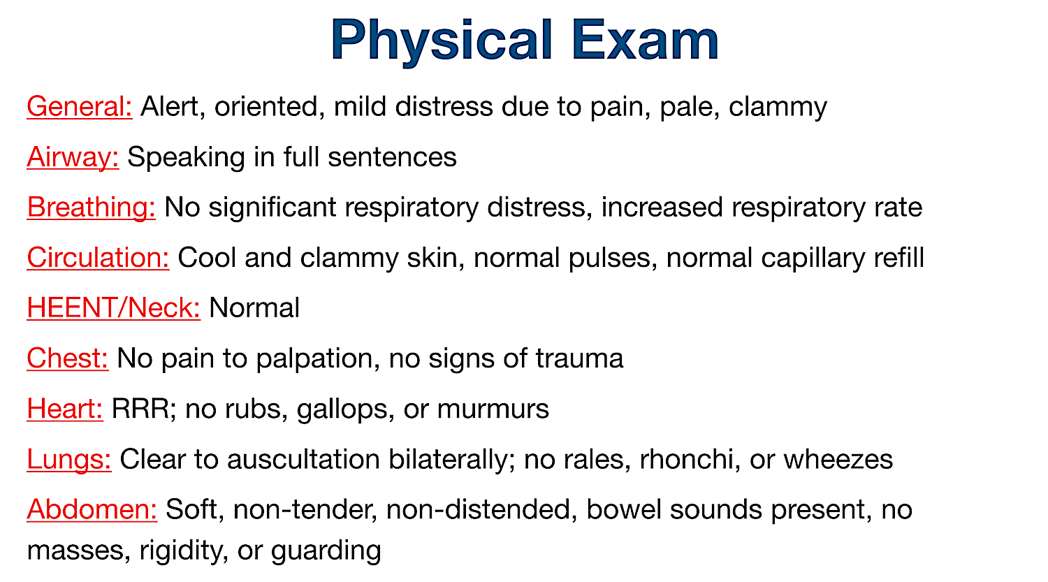 Practice Clinical Case Scenarios USMLE, Medical Students, Nurses — EZmed