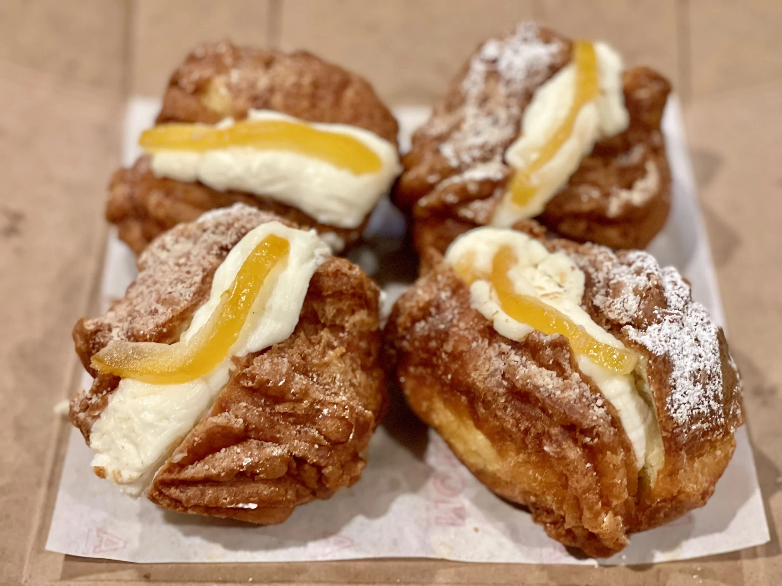 zeppole di San Giuseppe for the feast day