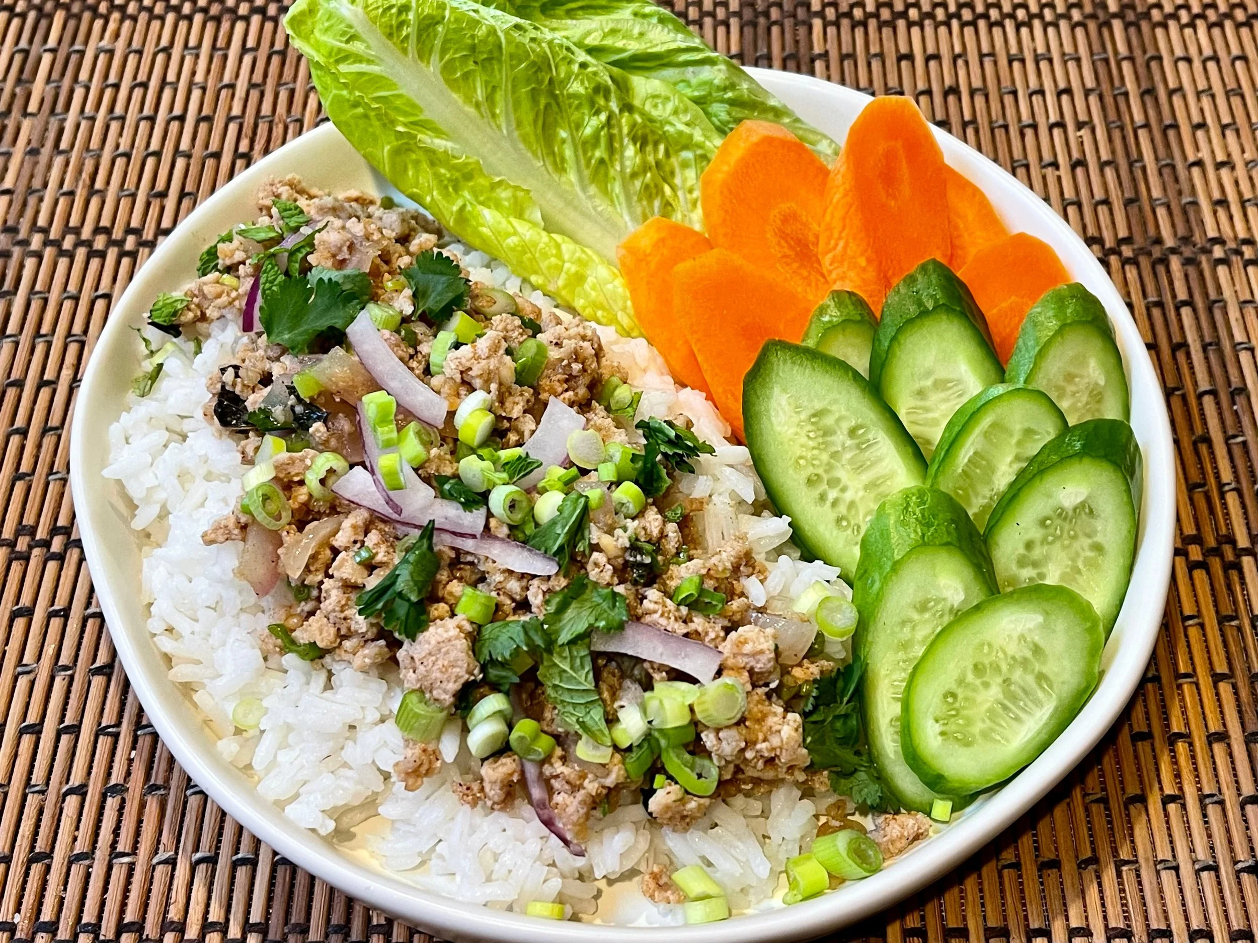Thai Chicken Larb Salad