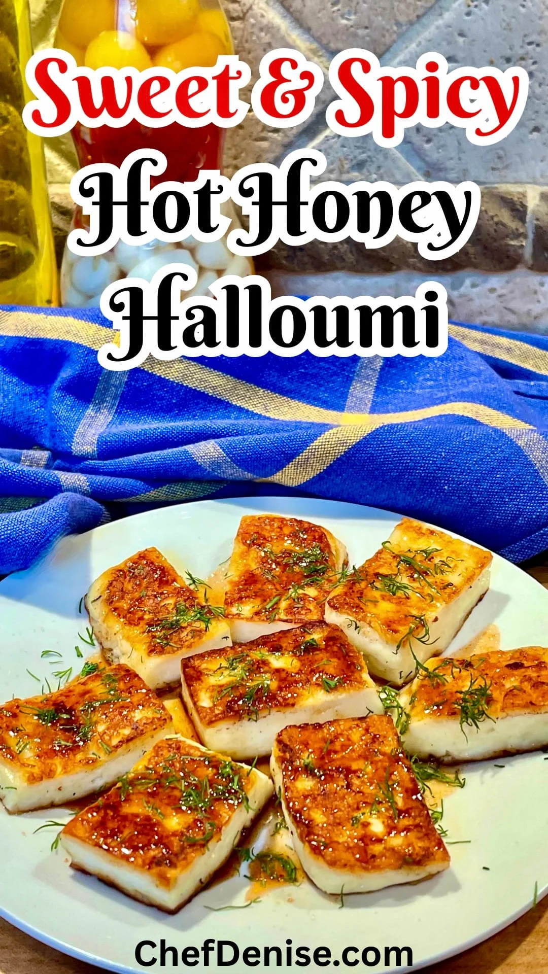 Pin for Hot Honey Halloumi