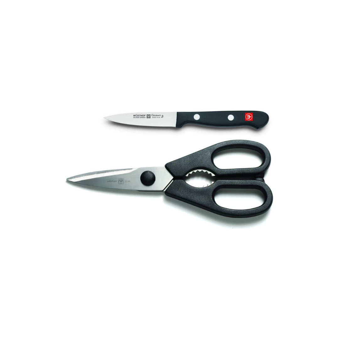 WÜSTHOF Gourmet 3 Inch Paring Knife + Shears