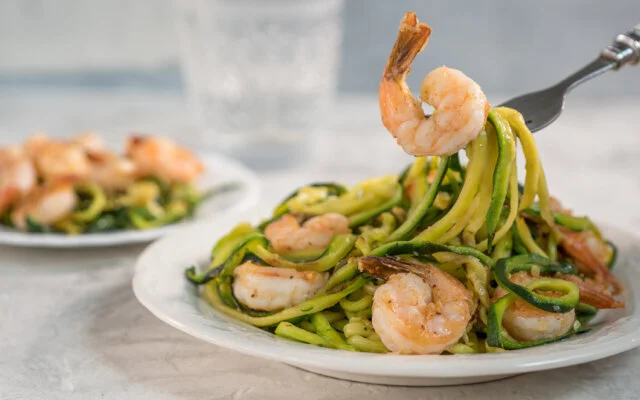 Skinny Shrimp Scampi