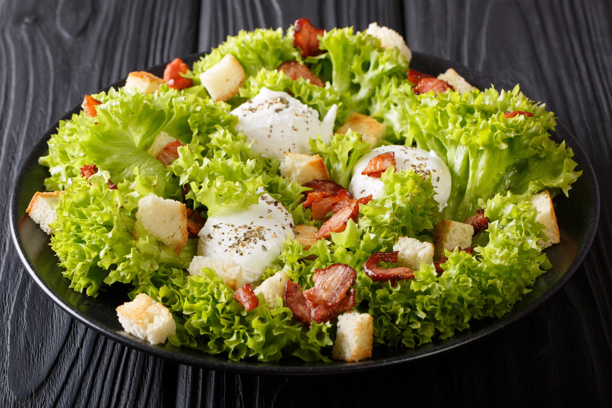 Low Cal Lyonnaise Salad