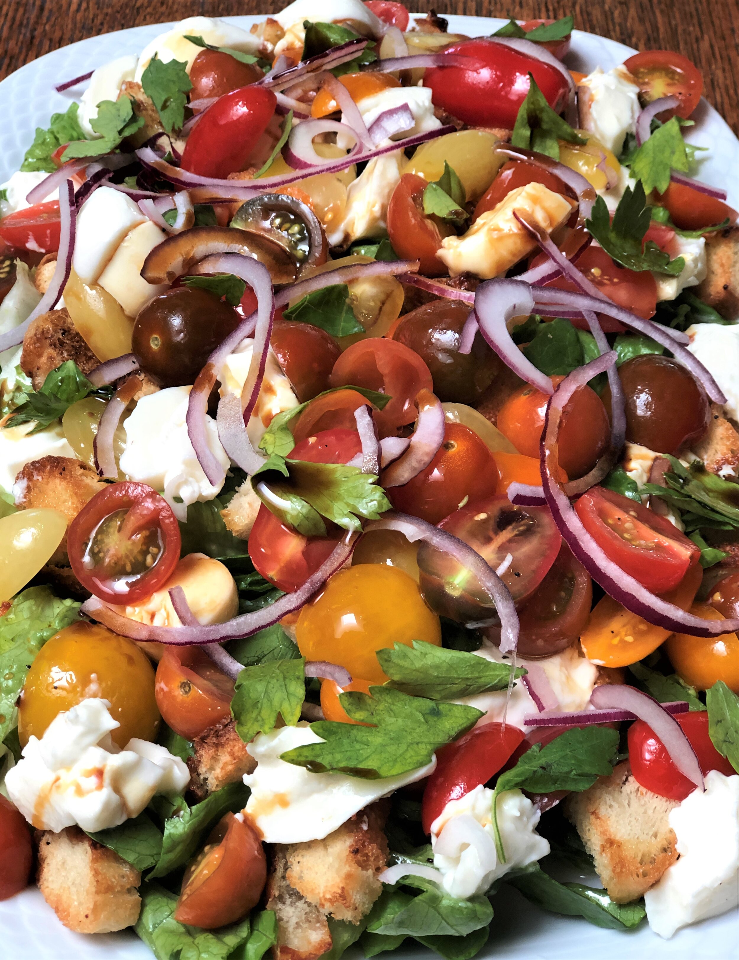 Burrata Panzanella: Your New Favorite Salad — Chef Denise