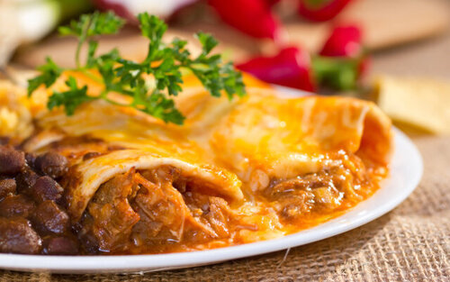 Healthy Beef Enchiladas